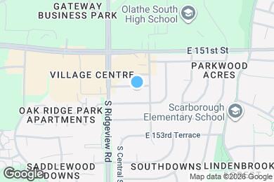 Map image of the property - 1323 E 152nd St