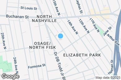Map image of the property - 1712 17th Ave N
