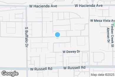 Map image of the property - 7575 W Diablo Dr