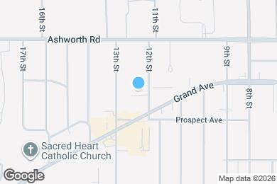 Map image of the property - 832 12th St