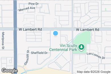 Map image of the property - 1420 W Lambert Rd