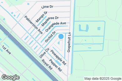 Map image of the property - 11221 Olive Cir