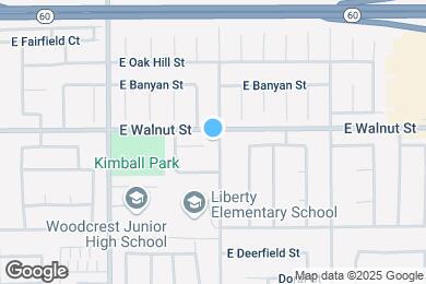 Map image of the property - 2610 S Bon View Ave
