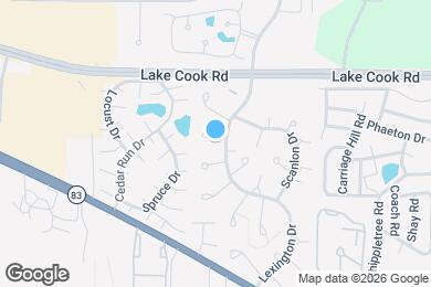 Map image of the property - 1153 Silverwood Ct