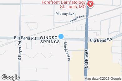 Map image of the property - 10828 Big Bend Rd