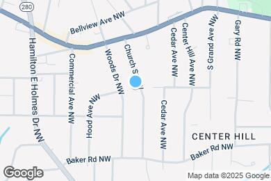 Map image of the property - 664 Church St NW