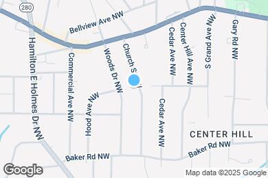 Map image of the property - Room in House on Church St NW