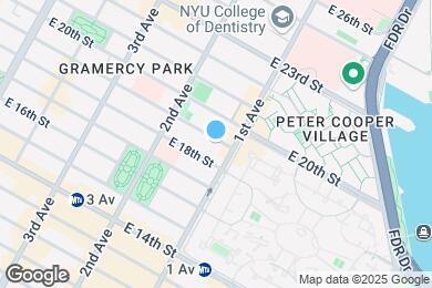 Map image of the property - 350 E 19th St