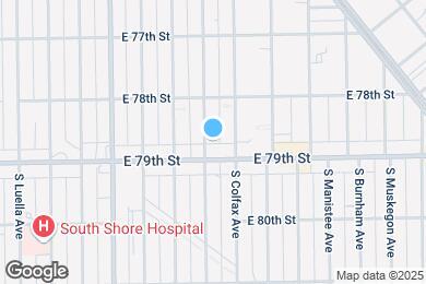 Map image of the property - 7845 S Kingston Ave