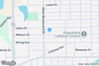 Map image of the property - 1520 Kilbourn St