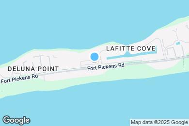 Map image of the property - 1100 Fort Pickens Rd