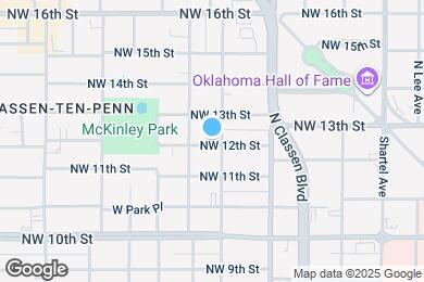 Map image of the property - 1301 N Klein Ave