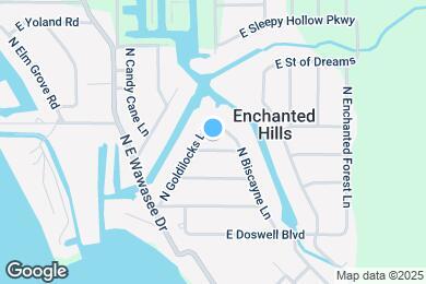 Map image of the property - 9202 E Lilac Ln