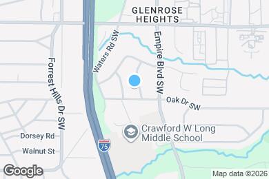 Map image of the property - 3119 Lone Oak Ave SW