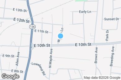 Map image of the property - 1015 Walton Ln