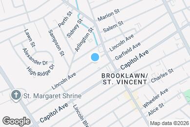 Map image of the property - 429 Lincoln Ave
