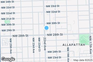 Map image of the property - 2835 NW 22nd Ave