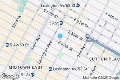 Map image of the property - 153 E 57th St