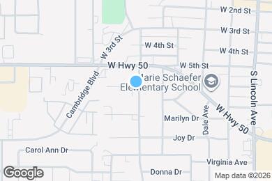 Map image of the property - Wilson Apartments
