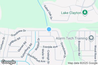 Map image of the property - 2173 Grandview Dr