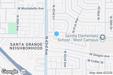 Map image of the property - 4222 W Denton Ln