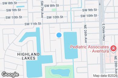 Map image of the property - 21230 NE 24th Ct