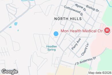 Map image of the property - 1343 Headlee Ave