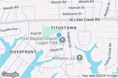 Map image of the property - 1111 Charleston St