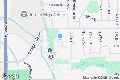 Map image of the property - 245 E Park Rise Way