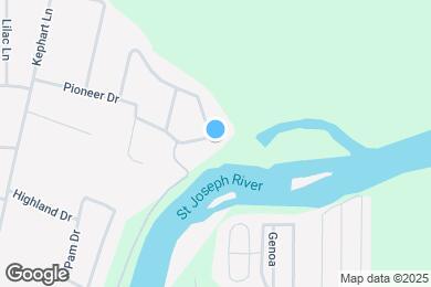 Map image of the property - 5134 E Bluffview Dr