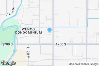 Map image of the property - 1590 S 900 W