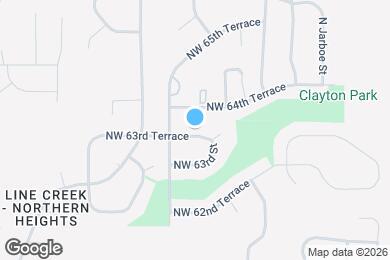 Map image of the property - 1412 NW 63rd Terrace