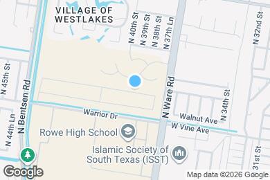 Map image of the property - 3812 La Vista Ave