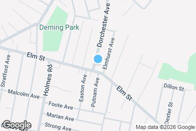 Map image of the property - 10 Dorchester Ave