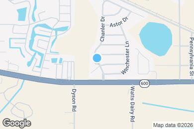 Map image of the property - 908 Chanler Dr