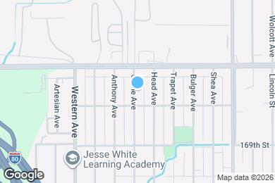 Map image of the property - 16751 Crane Ave