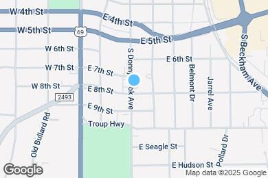 Map image of the property - 400 E 8th St