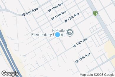 Map image of the property - 1309 S Tulip St