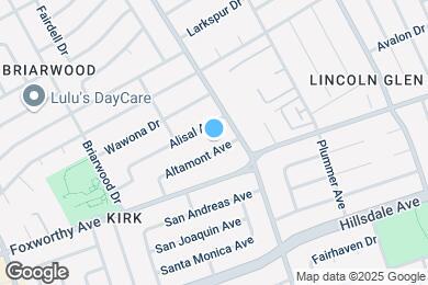 Map image of the property - 1519 Altamont Ave