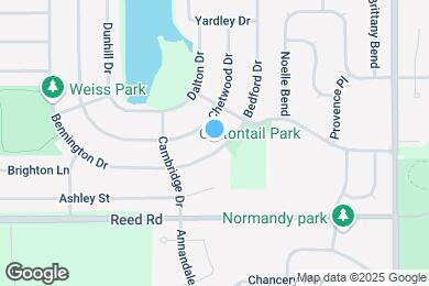 Map image of the property - 9921 Bedford Dr