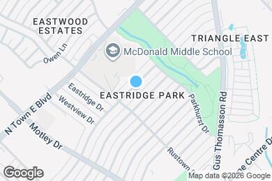 Map image of the property - 2532 Belhaven Dr