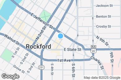 Map image of the property - 216 N 4th St