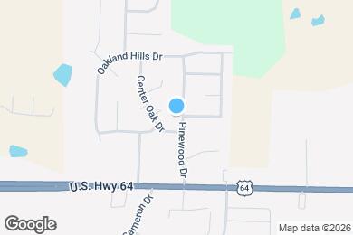 Map image of the property - 120 Pinewood Dr