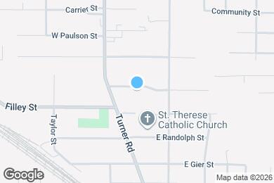 Map image of the property - 127 W Jackson St