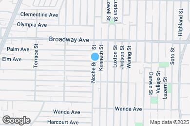 Map image of the property - 1498 Noche Buena St