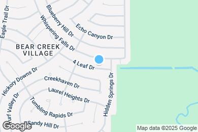Map image of the property - 15518 4 Leaf Dr