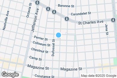 Map image of the property - 1302 Soniat St