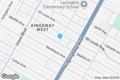 Map image of the property - 2810 Norwood Ave