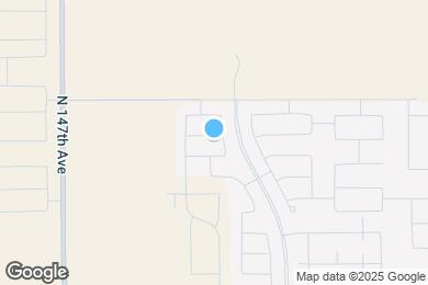Map image of the property - 14427 W El Cortez Pl
