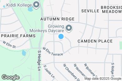 Map image of the property - 1860 W Fredrickson Cir